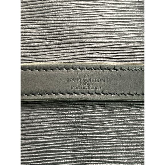 Louis Vuitton Noé Bag Black Epi Leather 1985 First Year Vintage With COA - Picture 13 of 16